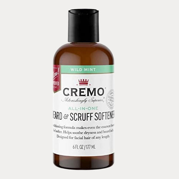 Cremo Wild Mint Beard & Scruff Softener,6 Fl Oz (Pack of 1)