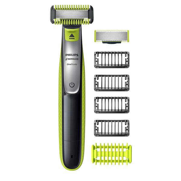 Philips Norelco Oneblade Face + Body  Hybrid Electric Trimmer and Shaver, QP2630/70