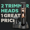 Dollar Shave Club Electric Trimmer, Manscaping Body Shaver and Beard Trimmer, Waterproof