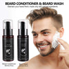 Pretfy 10 in 1 Beard Growth Kit with Beard Oil Beard Balm Beard Conditioner and Storage Bag Best Gifts for Male