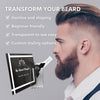 Beard Shaping Tool Guide for The Bearded Man, Best Shaper Styling Template for Perfect Line Up and Edging