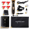 SUPREME TRIMMER Professional Trimmer Clippers Mustache Travel Beard Bundle Cordless Razor - ST5220 T-Shaper Li in Red + STF501 T-Fader Li