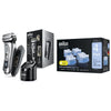 Braun Electric Razor for Men, Waterproof Foil Shaver, Series 9 Pro 9419s, Wet & Dry Shave, with ProLift Beard Trimmer for Grooming