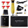 SUPREME TRIMMER Professional Trimmer Clippers Mustache Travel Beard Bundle Cordless Razor - ST5220 T-Shaper Li in Red + STF501 T-Fader Li