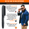 Tame the Wild Pro Beard Straightener for Men - Anti-Scald Beard Straightening Comb - Heated Hair Straightener for Men