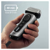 Braun Series 8 8457CC Electric Shaver for Men with Beard Trimmer, Cleaning & Charging Center, Sliver