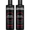 Polished Gentleman Beard Shampoo and Conditioner for Beard Growth - with Biotin and Tea Tree Oil (16oz)