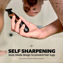 Dollar Shave Club | Double Header Electric Trimmer | Electric Razor with a Beard Trimmer Head & Separate Body Grooming Head