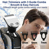 Kurener Electric Shaver Razor Rechargeable 100% Waterproof Rotary with Nose Trimmer Sideburns Trimmer Face Cleaning Brush