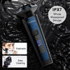 Hatteker Mens Electric Shavers ,Sideburn/Nose Trimmer Wet Dry IPX7 Waterproof Rechargeable Cordless 3 in 1