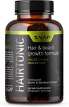 Hair Growth Supplement for Men - Grow Hair, Stop Hair Loss & Regrow Hair, Beard Growth, Skin and Nail Vitamin - Mens Hair Regrowth with Biotin for Men, Kelp, Bamboo & More (90 Count)