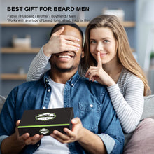 Christmas gifts for men- Beard Kit for Men with Beard Wash, Beard Conditioner, Beard Oil, Beard Balm, Beard Brush, Beard Comb, Beard Scissors, Storage Bag, E-Book, Gifts for Men Dad Husband Boyfriend