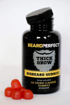 THICKGROW BIGBEARD Gummies  Beard Growth Formula- with Biotin, B12, and 10+ Elite Beard-Building Vitamins - 60 Cherry Flavored