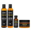 Live Bearded Complete Beard Grooming Kit - Beard Conditioner, Beard Wash, Beard Oil and Beard Butter