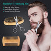 Beard Growth Kit - Derma Roller for Beard Growth, Beard Kit with Beard Roller, Beard Growth Oil, Beard Balm, Beard Comb, Patchy Beard Growth - Christmas Gifts for Men Dad Husband Boyfriend Brother