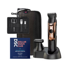 Dollar Shave Club | Double Header Electric Trimmer | Electric Razor with a Beard Trimmer Head & Separate Body Grooming Head