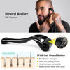 Beard Growth Kit - Derma Roller for Beard Growth, Beard Kit with Beard Roller, Beard Growth Oil, Beard Balm, Beard Comb, Patchy Beard Growth - Christmas Gifts for Men Dad Husband Boyfriend Brother