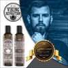 Viking Revolution Beard Wash & Beard Conditioner Set w/Argan & Jojoba Oils – Shampoo w/Beard Oil (5 oz)