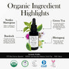 Vegan Mia Organics - Ode To The Beard, Unscented Beard Oil - 1 fl oz