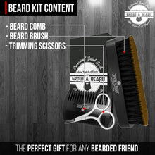 Beard Bible Beard Straightener Grooming Kit for Men, Beard Growth Kit