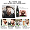 Beard Growth Kit - Derma Roller for Beard Growth, Beard Kit with Beard Roller, 2 Packs Beard Growth Oil