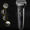 3-in-1 Electric Shaver for Men Rechargeable Sideburns Beard Nose Hair Trimmer Grooming Kit