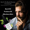 Vegan Mia Organics - Ode To The Beard, Unscented Beard Oil - 1 fl oz