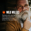 Wild Willies PROGRO Beard Growth & Revitalizing Conditioner Fortified with Biotin & Caffeine ,4oz