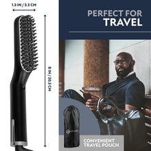 Arkam Beard Straightener for Men -Premium Heated Beard Brush Kit