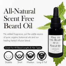 Vegan Mia Organics - Ode To The Beard, Unscented Beard Oil - 1 fl oz