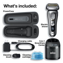 Braun Electric Razor for Men, Waterproof Foil Shaver, Series 9 Pro 9419s, Wet & Dry Shave, with ProLift Beard Trimmer for Grooming, Charging Stand Included, Gold