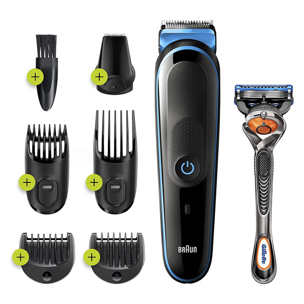 Braun Hair Clippers for Men MGK3260, 7-in-1 Beard Trimmer