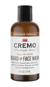 Cremo 2 in1 Beard & Face Wash Bourbon Vanilla 6oz