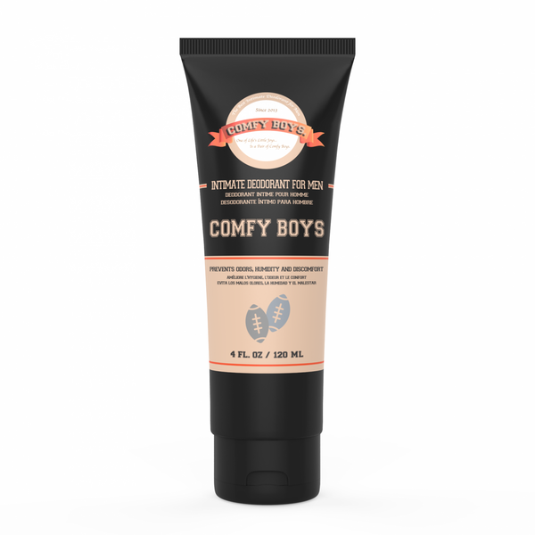 Comfy Boys #1 Intimate Deodorant for Men – 4 Oz Daily Grooming Routine Companion