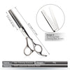 Hair Cutting Scissors Shears Set, CIICII Professional Hairdressing Scissors Kit