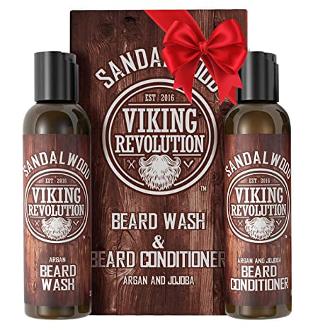 Viking Revolution Beard Wash & Beard Conditioner Set (5oz)