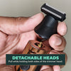 Dollar Shave Club Electric Trimmer, Manscaping Body Shaver and Beard Trimmer, Waterproof