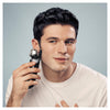 Braun Series 8 8457CC Electric Shaver for Men with Beard Trimmer, Cleaning & Charging Center, Sliver