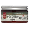 Cremo Beard & Scruff Cream, Forest Blend, 4 fl oz