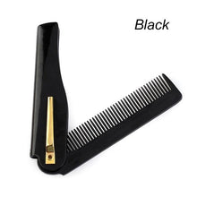 Fashion Anti Static Wooden Beard Comb Wood Pocket Comb with Fine Coarse Teeth For Beard Hair Mustaches Beard Hair Comb Maquiagem