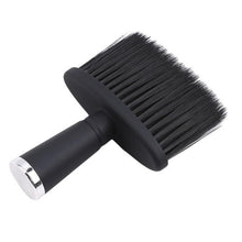 Soft Black Neck Face Duster Brushes Professional Barber Hairbrush Beard Brush Salon Cutting Hairdressing Styling Tool 1PC