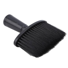 Soft Black Neck Face Duster Brushes Professional Barber Hairbrush Beard Brush Salon Cutting Hairdressing Styling Tool 1PC