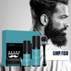 4 Pcs/set Barbe Beard Growth Kit Hair Growth Enhancer Set Beard Growth Essentital Oil Facial Beard Care Set  Best Gift for Men