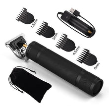 Professional Barber Men Hair Trimmer Rechargeable Baldheaded Hair Clipper Cordless Hair Cutting Machine Beard Men Trimmer Cut