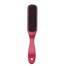 Wood Handle Hair Brush Set Hard Boar Bristle Combs Styling For Men Women Hairdressing Hair Styling Beard Comb Brush Straight