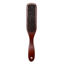 Wood Handle Hair Brush Set Hard Boar Bristle Combs Styling For Men Women Hairdressing Hair Styling Beard Comb Brush Straight