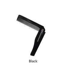 New Arrivals 1 Pcs Mens Womens Beauty Handmade Folding Pocket Clip Hair Moustache Beard Comb Fast Shipping