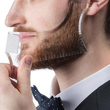 New Fashion Men Beard Shaping Styling Template Comb Men's Beards Combs Beauty Tool for Hair Beard Trim Templatesival