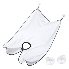 Men Bathroom Apron Beard Shaving Apron Bib Trimmer Face Shaved Hair Apron for Men Waterproof Apron Household Cleaning Protector