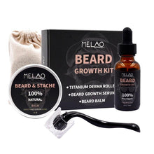 Oil Serum Derma Roller For Men Beard